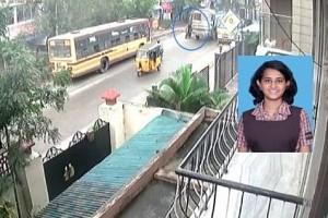 தண்ணீர் லாரிக்கு இரையான சிறுமி..கையில் சாக்லேட் கவர்.. கலங்கிய நெஞ்சங்கள்!