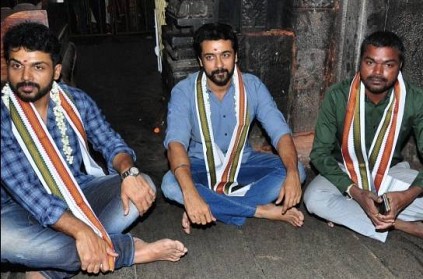 'கடைக்குட்டி சிங்கத்துக்காக' களத்தில் இறங்கிய துரைசிங்கம்!