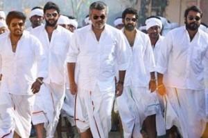 'அடிச்சித்தூக்கு #வேட்டிகட்டு'.. விஸ்வாசத்துடன் 'தெறிக்க' விடும் ரசிகர்கள்!