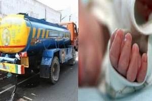One-year-old girl crushed to death by speeding water tanker in Chennai