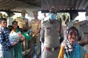Andhra DGP Salutes daily wager for the Noble Gesture she showed to Policemen on COVID-19 duty!