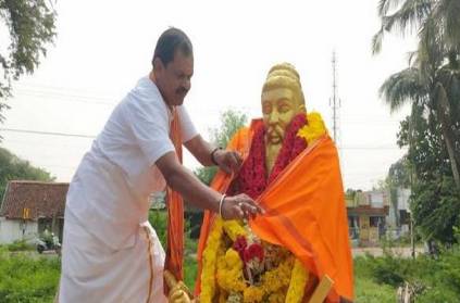 Arjun Sampath arrested for Tiruvalluvar statue’s saffron clothes