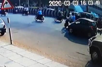 bomb blast annasalai teynampet chennai CCTV footage
