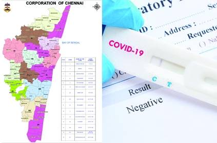 Chennai: Area-wise Break-up COVID-19 positive and recovered cases