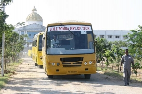 Chennai: College students stage sit-in protest
