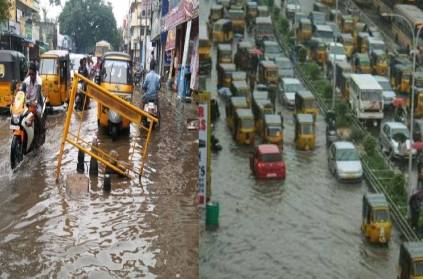 Chennai Heavy Rain, Floods and Traffic alert areas