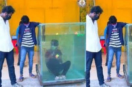 chennai man guinness world record solves 6 rubik cubes underwater