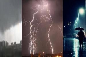 Chennai Rain, Thunder and Midnight 'Lightning' - Videos and Pics Inside!