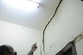 Chennai residents blame metro for cracks in their houses