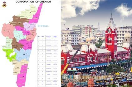 COVID-19 Area Wise Break-up for Chennai as of April 29