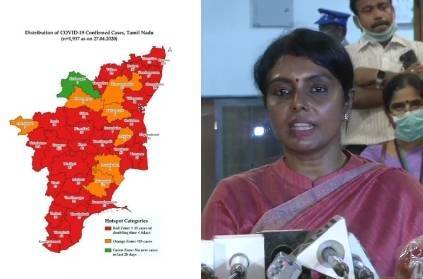 COVID-19: Tamilnadu district wise breakup hospots non-hotspots