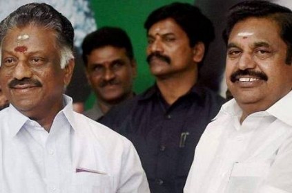 eps or ops cm candidate of aiadmk for 2021 elections announced