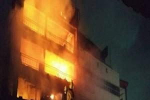 Major Fire In The Chennai Silks Again! - At Least 2 Crores Goods Burnt