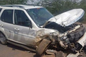 Five men dead after SUV collides with bus