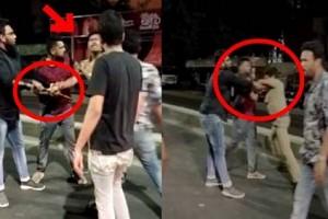 Shocking Video: Four men attack police in Chennai