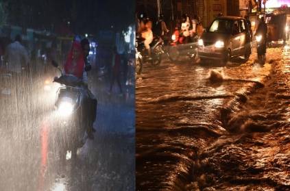 Heavy Rain in Tamil Nadu and Traffic Updates Chennai