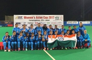 India Women's hockey team lifts Asia Cup after 13 years