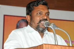 IT raids at premises of Dhinakaran and Sasikala’s supporters politically motivated: Thirumavalavan
