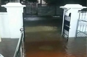 Karunanidhi's Gopalapuram house flooded after heavy rains