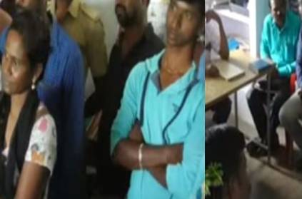 Madurandagam headmistress suspended- beating class 5 girl
