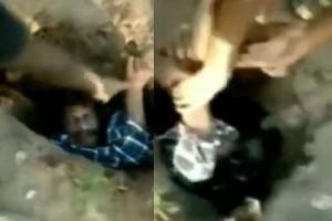 VIDEO: Man Jumps into a Hole in the Middle of Fly Over