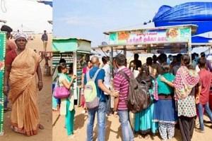 Marina Beach Visitors' Favourite Eatery 'Sundhari Akka Kadai' hits Jackpot; Customers Happy!