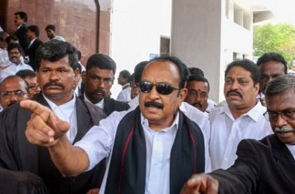MDMK chief Vaiko Asks Money from People for Pictures
