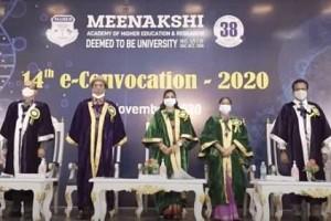Video: Meenakshi Academy of Higher Education and Research Conducts 14th Convocation