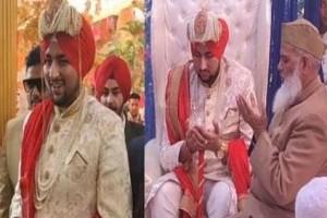 Muslim Groom Sports Turban to Honour Sikhs for their Help During Delhi Riots!