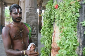 Non-brahmin priests in Tamil Nadu demand jobs