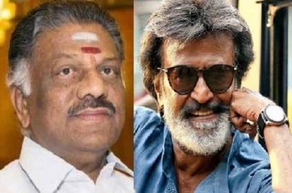 Ops replies strongly at Rajini\'s criticisms on Periyar