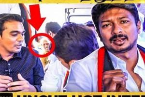 Police entry in the middle of Udhayanidhi Stalin's interview, What happened next? Check video