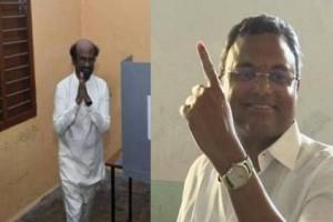 Voting for second phase begins, Chidambaram, Rajinikanth are early voters