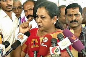 WATCH VIDEO: DMDK Leader Premalatha Vijayakanth Goes Emotional on Tamilisai!