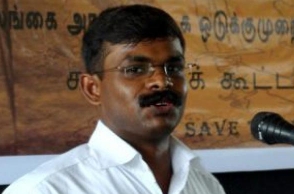 Protests in Chennai against cartoonist Bala arrest