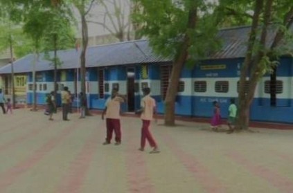 School classrooms in Madurai get train compartment makeover
