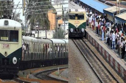 signal failure Chennai Suburban Local EMU Train Chengalpattu