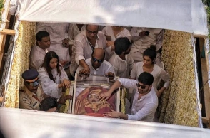 Sridevi’s ashes brought to Chennai