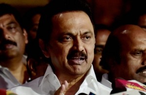 Stalin condemns removal of Karunanidhi’s name from inscriptions on Sivaji statue