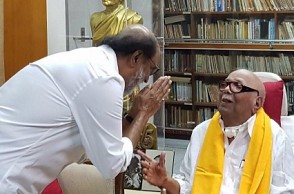 This is what Rajini spoke to Karunanidhi
