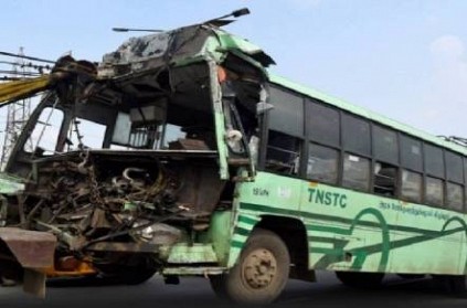 TNSTC conductor dies as bus rams lorry in Chennai