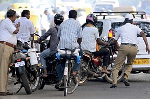 Traffic police instructed to stop doing this