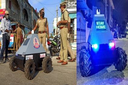 VIDEO: Chennai Police deploy ROBOTS in Containment Zones!