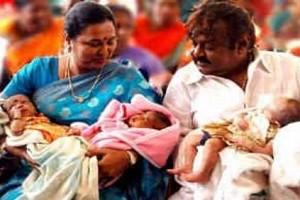 Captain Vijayakant Posts ‘Cute’ Children’s Day Wishes and Photos