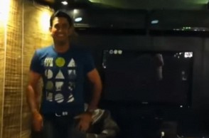 WATCH: Dhoni’s latest dance moves, Sakshi can’t stop laughing to it