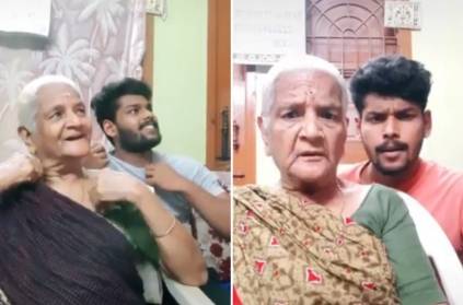 Watch: Grandma-Grandson turn famous on tiktok; Video Goes Viral!