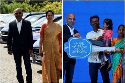 Ideas2IT Chennai company gifted 100 maruti cars to 100 employees