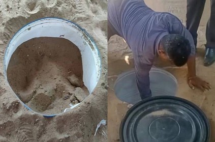 Officers seize gutka drum buried underground near Tuticorin