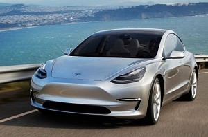 Tesla Model 3 cars use smartphones as key