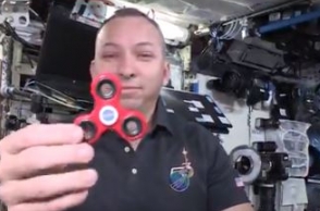Watch: Here’s what happens if a fidget spinner is spinned in space